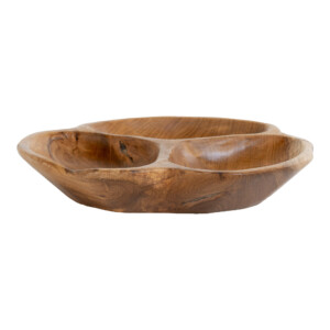 Nola Teak skål - Ø30 Cm.