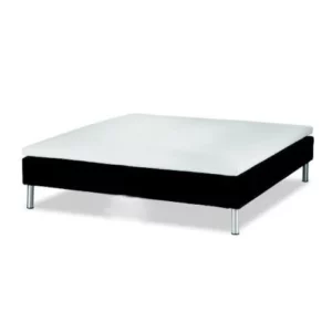 Karma Classic Boxmadras 180x200 cm. Sort Betræk m/40 mm. Latex Topmadras og Sengeben Xtra-Fast