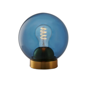 Bubbles Bordlampe - Ø18 cm. Blå