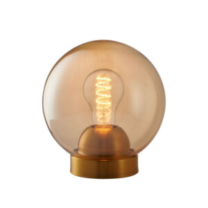 Bubbles Bordlampe - Ø18 cm. Amber