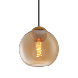 Bubbles Pendellampe - Ø18 cm. Amber