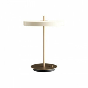 Asteria table - Pearl White