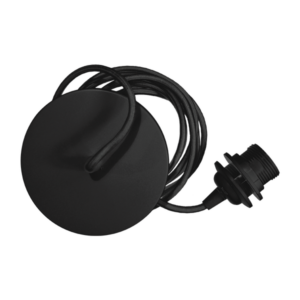 Fatning/Rosette - Sort