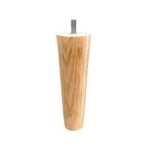 Rund Træben - Eg - sæbebehandlet 19 cm. sæt á 4 stk