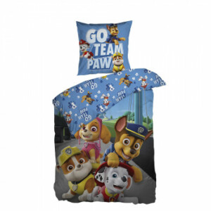 Sengesæt - Paw Patrol 140x200 cm. + 60x63 cm.