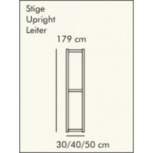 ABC Reoler - Classic Stige 179 x 40 cm.
