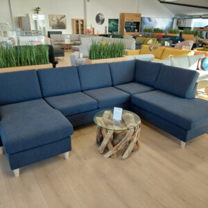 Wendy set 5 U OE right, austin fabric, deep blue/natural