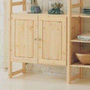 ABC Reoler - Classic Skab m/Trælåger 56 x 76 x 40 cm.