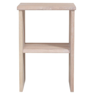 Natbord Massiv Eg - Hvidolie