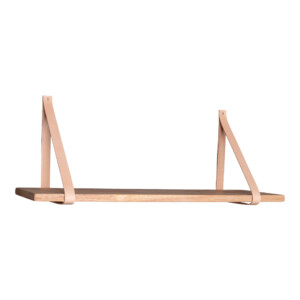 Forno Hylde i natur olie md brune læderstropper 120x20cm