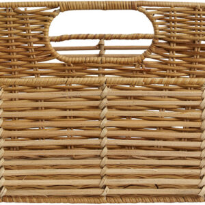 ZADAR fletkurv i rattan - 23x36cm - natur