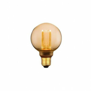 Colors DIM Mini Globe pære (3-trin) Ø80 Amber