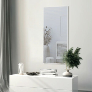 Spejl - Hvid 45x130cm
