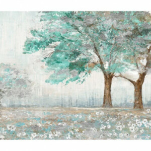 Maleri - Blue Trees 80x120 cm