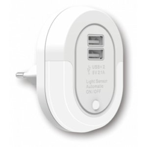 Night Light m/sensor & USB