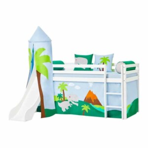 Hoppekids Dinosaur tårn til Halvhøj seng i alle størrelser