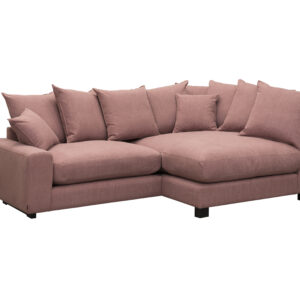 Burhéns - Tuva 1,5 pers m/Hvilemodul Højre, Farve Cape Blush - Rosa