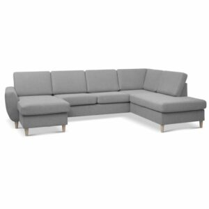 Wendy set 5 U OE right, austin fabric, grey/natural