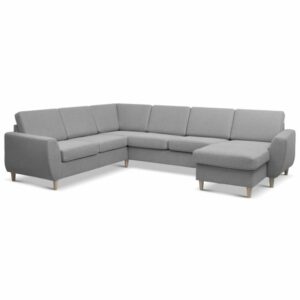 Wendy set 6 U 2C3D, austin fabric, grey/natural