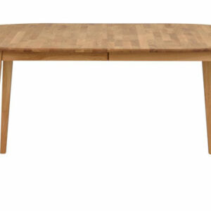 Filippa Oval Spisebord, eg, 170/250x105 H:74cm. Inkl. tillægsplade