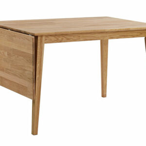 Filippa klapbord eg, 120/165x80 H: 74cm
