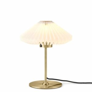 Paris Bordlampe, Ø24, Hvid/ antik