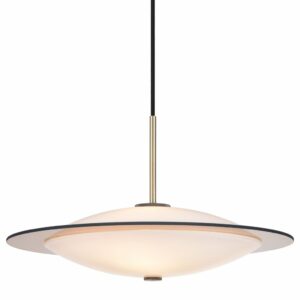 Orbit Pendel Ø40 cm. Opal/Smoked