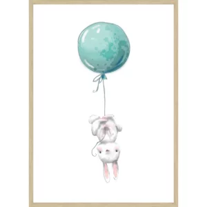 Bunny Boo Balloon III 40x50 cm