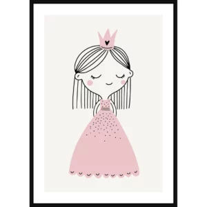 Shy princess 30x40cm