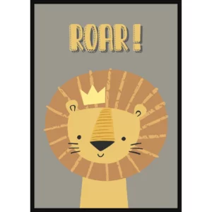Lion Roar I 30x40 cm