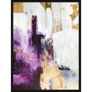 Håndlavet maleri i ramme - Abstract IV