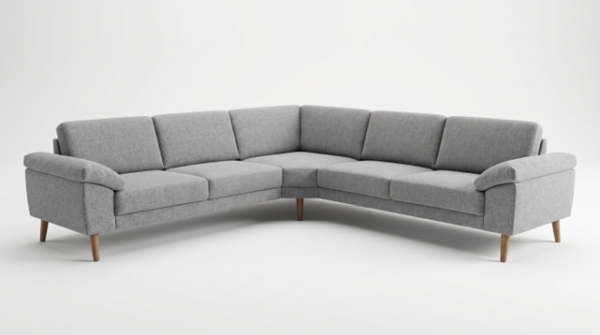Construct 1 Favorit 3 - Hjørnesofa - Monza grey 120