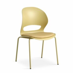 Linea Spisebordsstol m/Gul siddehynde