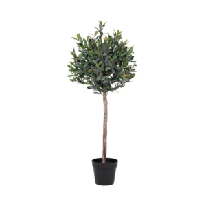 Oliventræ Kunstigt plante, grøn H:120 cm