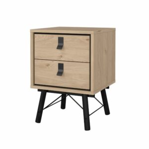 Ry Natbord m/2 skuffer (Hickory)