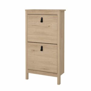 Madrid Skoskab m/2 låger (Hickory)