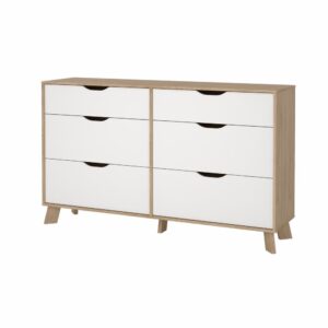 Ikast Dobbelt kommode m/6 skuffer