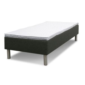 Boxmadras-1100 EF.  Hotelbox 90x200cm med polesoft topmadras *FAST LAVPRIS*