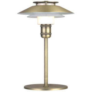 1123 Bordlampe Oxid Messing Ø18
