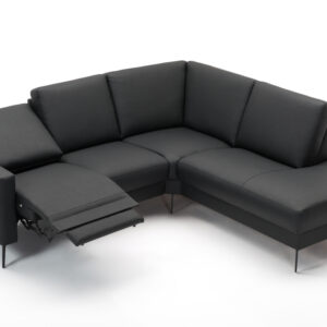 Hjort Knudsen - Napoli Funktionssofa - Model 2646, Sort Højre