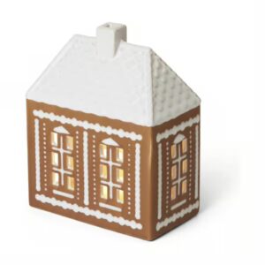 Urbania gingerbreed lyshus Mellem, H:15,5cm