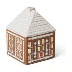 Urbania gingerbreed lyshus Mellem, H:12cm