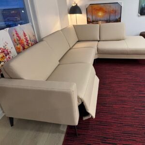 Hjort Knudsen - Napoli Funktionssofa - Model 2646, Sand Højre