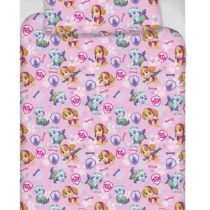 Baby sengetøj 70x100 cm - Paw Patrol - Skye & Everest - 100% Bomulds sengesæt