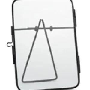 Billedramme SKIR 11,5x1,5x16cm sort