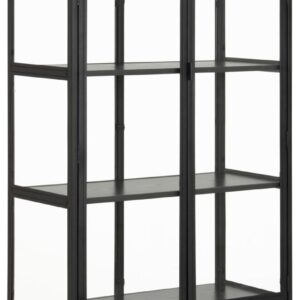 Seaford vitrine, mål 77x35x185,6 cm
