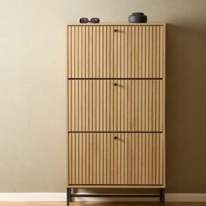 Albany skoskab, m/3 Skuffer. 71 x 25 x 140 cm