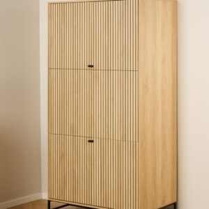 Albany Klædeskab m/4 låger 99 x 60 x 200 cm.