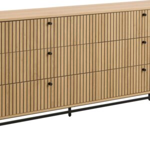 Albany Kommode m/6 skuffer 158 x 40 x 80 cm.