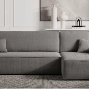 Eva 3 pers. Sovesofa med Chaiselong Poso stof 04